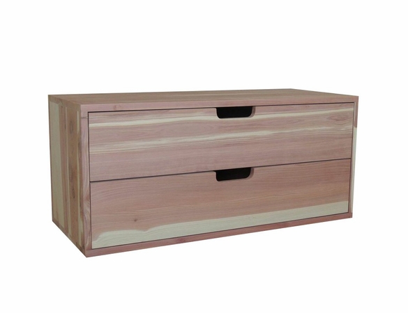 2 Cedar Drawers: Stackable Closet Organizer Unit - 28" Wide - Exclusive Item Questions & Answers