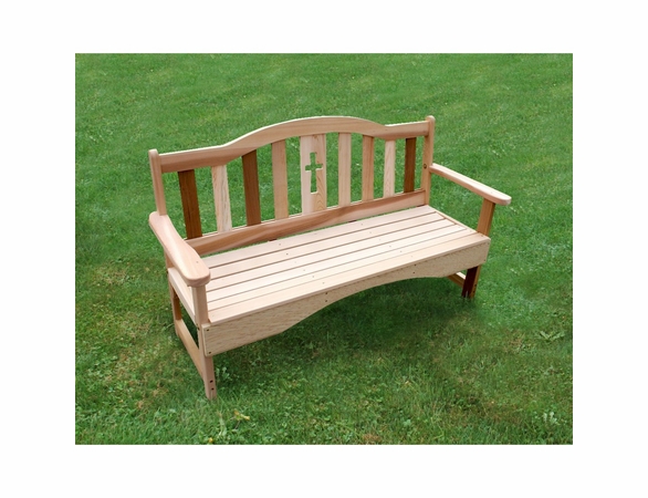 Would engraving text be possible by your company on your cedar holy cross garden bench? On top slat?