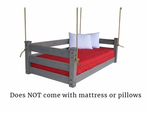 Homestead Twin Hanging Bed in Pine Questions & Answers